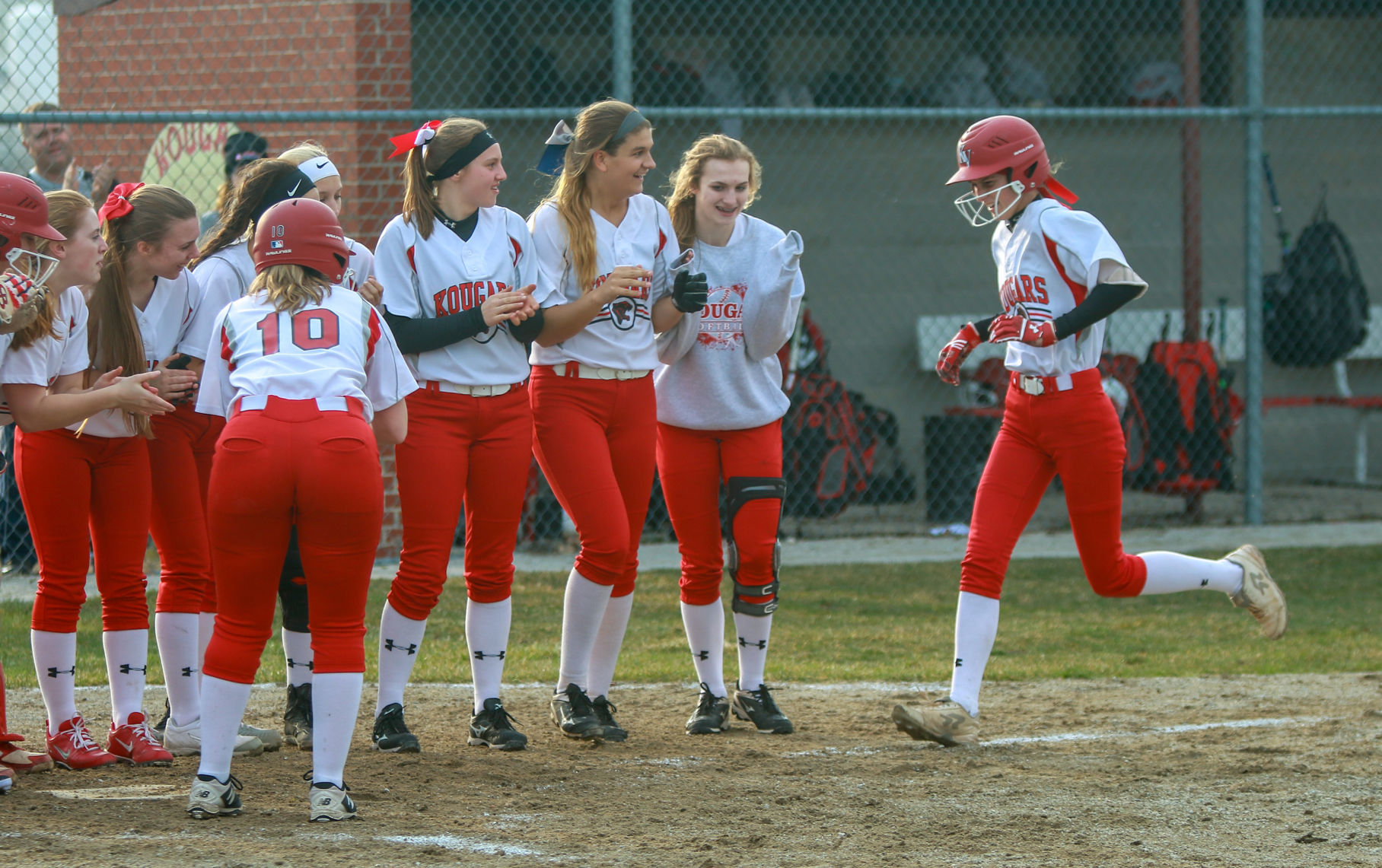 Prep softball - Highland at Kankakee Valley